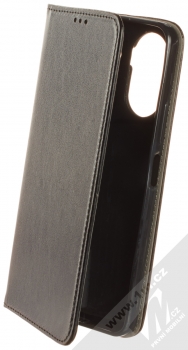 1Mcz Magnetic Book Color flipové pouzdro pro Xiaomi Redmi 13C 4G, Poco C65 černá (black)