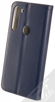 1Mcz Magnetic Book flipové pouzdro pro Moto G8 Power tmavě modrá (dark blue) zezadu