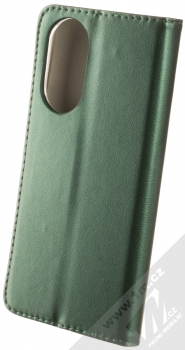 1Mcz Magnetic Book flipové pouzdro pro Huawei Nova 9, Honor 50 tmavě zelená (dark green) zezadu