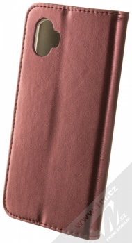 1Mcz Magnetic Book flipové pouzdro pro Samsung Galaxy XCover6 Pro tmavě červená (dark red) zezadu