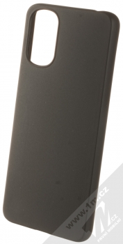 1Mcz Matt TPU ochranný silikonový kryt pro Motorola Moto E32, Moto E32s, Moto G22 4G černá (black)