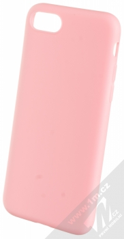 1Mcz Matt TPU ochranný silikonový kryt pro Apple iPhone 7, iPhone 8, iPhone SE (2020), iPhone SE (2022) růžová (pink)