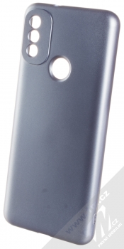 1Mcz Metallic TPU ochranný kryt pro Motorola Moto E20 modrá (blue)
