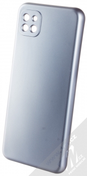1Mcz Metallic TPU ochranný kryt pro Samsung Galaxy A22 5G modrá (blue)
