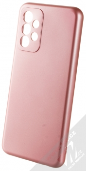1Mcz Metallic TPU ochranný kryt pro Samsung Galaxy A23, Galaxy A23 5G růžová (pink)