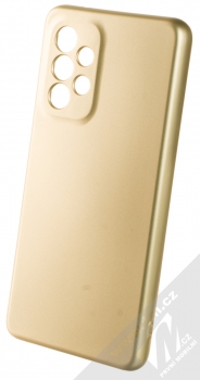 1Mcz Metallic TPU ochranný kryt pro Samsung Galaxy A53 5G zlatá (gold)