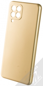 1Mcz Metallic TPU ochranný kryt pro Samsung Galaxy M53 5G zlatá (gold)