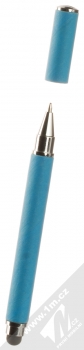 1Mcz Pero a stylus Recycled pro dotykové displeje modrá (blue)