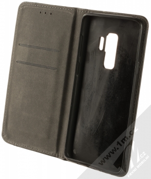 1Mcz Prestige Book flipové pouzdro pro Samsung Galaxy S9 Plus černá (black) otevřené