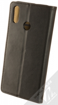 1Mcz Rampart Book flipové pouzdro pro Huawei P Smart (2019) černá (black) zezadu