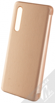 1Mcz Sleep Flip Cover flipové pouzdro pro Huawei P30 růžová (pink) zezadu