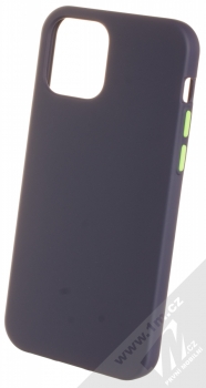 1Mcz Solid TPU ochranný kryt pro Apple iPhone 12, iPhone 12 Pro tmavě modrá (navy blue)