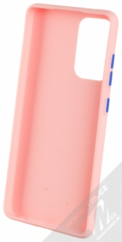 1Mcz Solid TPU ochranný kryt pro Samsung Galaxy A72, Galaxy A72 5G světle růžová (light pink) zepředu