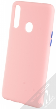 1Mcz Solid TPU ochranný kryt pro Samsung Galaxy A20s světle růžová (light pink)