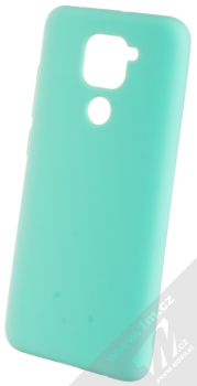 1Mcz Solid TPU ochranný kryt pro Xiaomi Redmi Note 9 mátově zelená (mint green)