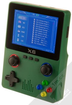 1Mcz X6 herní konzole tmavě zelená (forest green)
