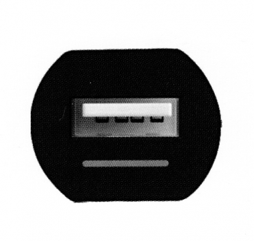4smarts MultiCord nabíječka do auta s microUSB konektorem, Apple Lightning konektorem a USB výstupem 2,4A pro mobilní telefon, mobil, smartphone, tabl černá (black)
