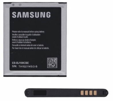Samsung EB-BJ100CBE originální baterie pro Samsung SM-J100H Galaxy J1, Galaxy J1 Duos zboku