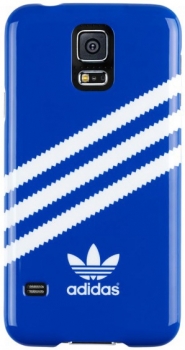 Adidas Hard Case ochranný kryt pro Samsung Galaxy S5 SM-G900 blue