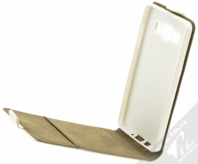 ForCell Slim Flip Flexi otevírací pouzdro pro Samsung Galaxy A5 bílá (white) otevřené