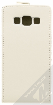ForCell Slim Flip Flexi otevírací pouzdro pro Samsung Galaxy A5 bílá (white) zezadu