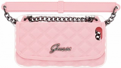 Guess Quilted Apple iPhone 5S pink