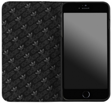 Adidas Booklet Case flipové pouzdro pro Apple iPhone 6 Plus otevřený