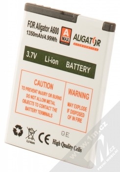Aligator originální baterie kapacity 1350mAh pro Aligator A600 Senior, A430 Senior, A610 Senior, A620 Senior, A670 Senior, A675 Senior, A680 Senior, VS900 Senior