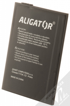 Aligator originální baterie pro Aligator S6100 Duo, S6100 Senior, S6550 Duo, S6550 Senior zezadu