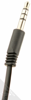 Aligator HandsFree stereo sluchátka s mikrofonem, ovladačem a prodlouženým audio konektorem Jack 3,5mm černá (black) konektor 3,5mm