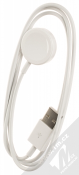 Apple A2256 Magnetic Charging Cable originální dokovací stanice pro Apple Watch (MX2E2ZM/A) bílá (white) komplet