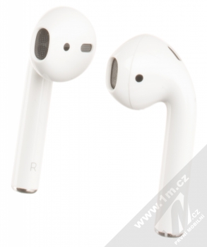 Apple AirPods (2019) headset stereo sluchátka s nabíjecím pouzdrem bílá (white)