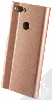 Beeyo Book Grande flipové pouzdro pro Huawei P Smart růžově zlatá (rose gold) zezadu