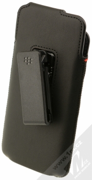 BlackBerry Swivel Holster originální pouzdro s otočným klipem pro BlackBerry DTEK50 černá (black) zezadu pootočené