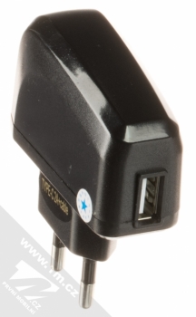Blue Star Impulse Charger nabíječka do sítě s USB výstupem a proudem 2A + USB kabel s USB Type-C konektorem černá (black) nabíječka USB konektor
