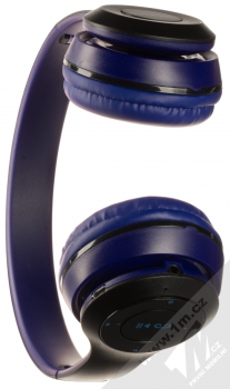 Borofone BO4 Charming Rhyme Bluetooth stereo sluchátka černá modrá (black blue) zezdola