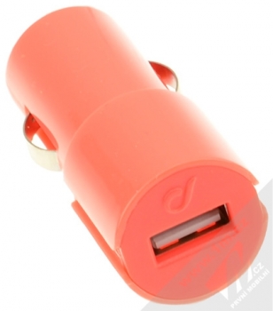 CellularLine Style&Color USB Car Charger nabíječka do auta s USB výstupem 1A růžová (pink) USB konektor