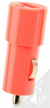 CellularLine Style&Color USB Car Charger nabíječka do auta s USB výstupem 1A růžová (pink)