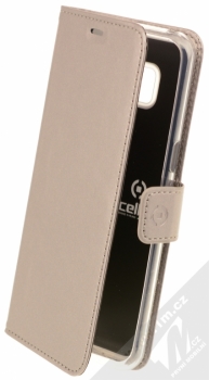 Celly Air flipové pouzdro pro Samsung Galaxy S8 stříbrná (silver)