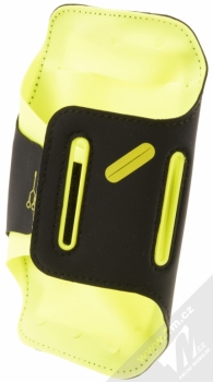 Celly Armband XXL neoprénové pouzdro na paži pro mobil, mobilní telefon, smartphone do 6,2 černá žlutá zezadu