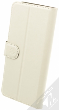Celly View Unica XXL univerzální flipové pouzdro pro mobilní telefon, mobil, smartphone bílá (white) zezadu