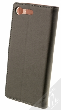 Celly Wally flipové pouzdro pro Sony Xperia XZ Premium černá (black) zezadu