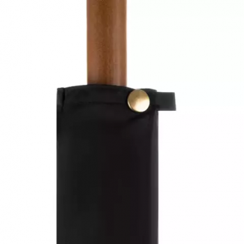 1Mcz Deštník automatický ve tvaru hole, 24 drátový, 124 x 97,5 cm černá (black)