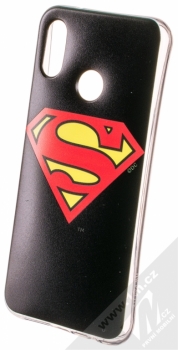 DC Comics Superman 002 TPU ochranný silikonový kryt s motivem pro Huawei P20 Lite černá (black)