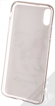 Disney Medvídek Pú a Prasátko 012 TPU ochranný silikonový kryt s motivem pro Apple iPhone XS Max bílá (white) zepředu