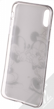 Disney Mickey & Minnie 010 TPU ochranný silikonový kryt s motivem pro Apple iPhone XS Max bílá (white) zepředu
