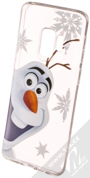 Disney Olaf 002 TPU ochranný silikonový kryt s motivem pro Samsung Galaxy S9 průhledná (transparent)