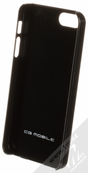 Ferrari Scuderia Hard Case ochranný kryt pro Apple iPhone 5, iPhone 5S, iPhone SE (FEBKSHCPSEBK) černá (black) zepředu