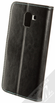 Fixed Opus flipové pouzdro pro Samsung Galaxy J6 (2018) černá (black) zezadu