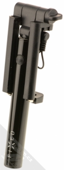 Fixed Snap Mini kompaktní selfie tyčka s tlačítkem spouště přes audio konektor jack 3,5mm černá (black) složené